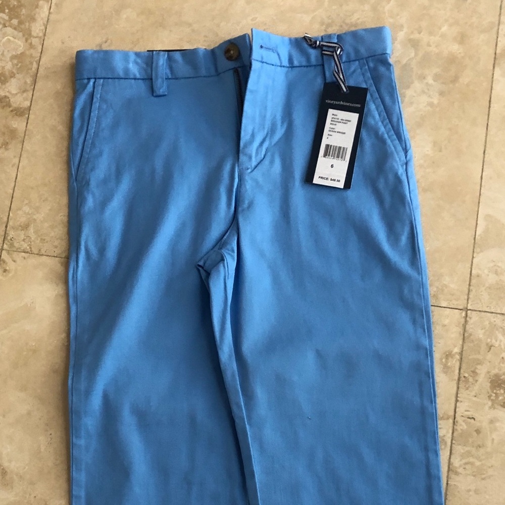 Vineyard Vines boys breaker pants.